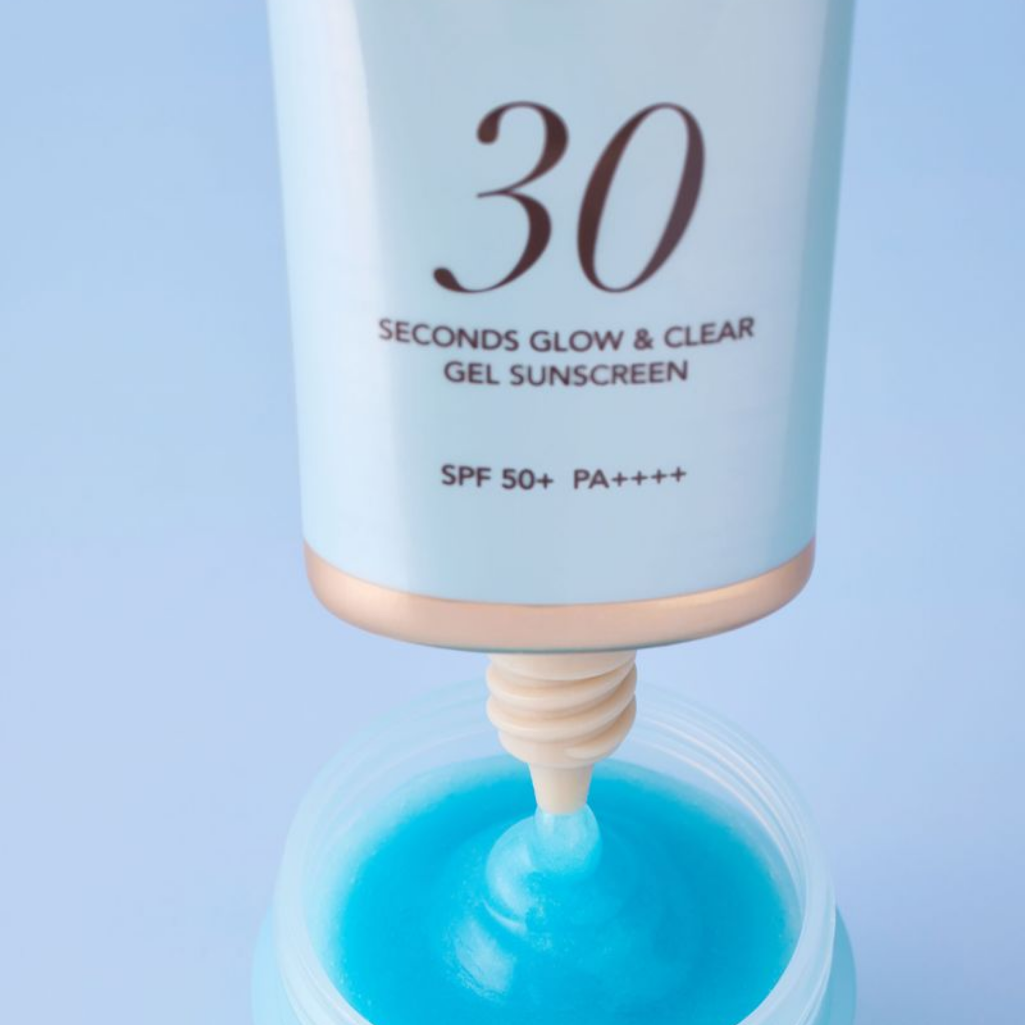 MENOKIN 30 Seconds Glow & Clear Gel Sunscreen - Moist