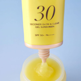 MENOKIN 30 Seconds Glow & Clear Gel Sunscreen - Bright
