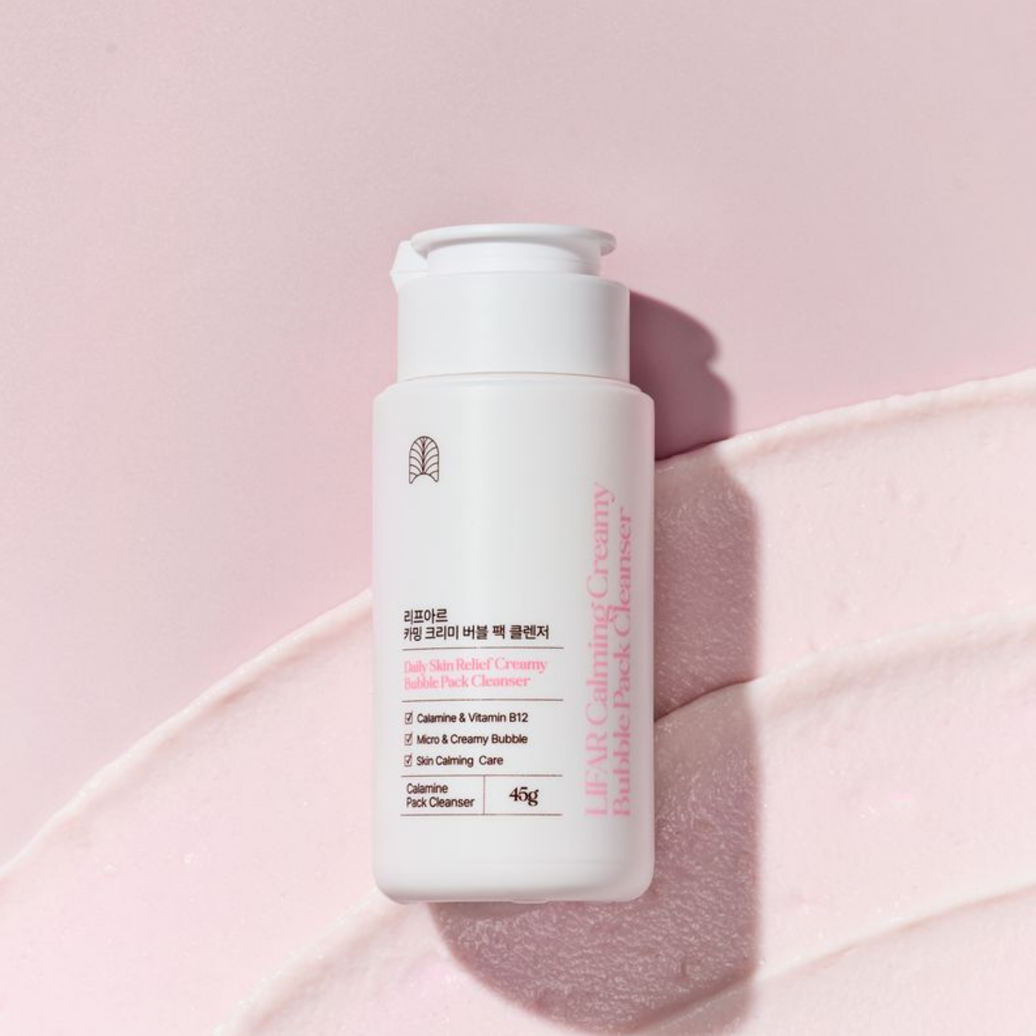 LIFAR Calming Creamy Bubble Pack Cleanser