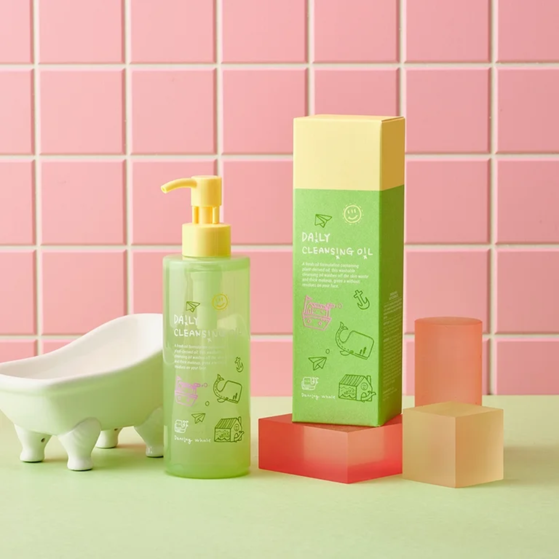 DANCING WHALE Daily Cleansing Oil