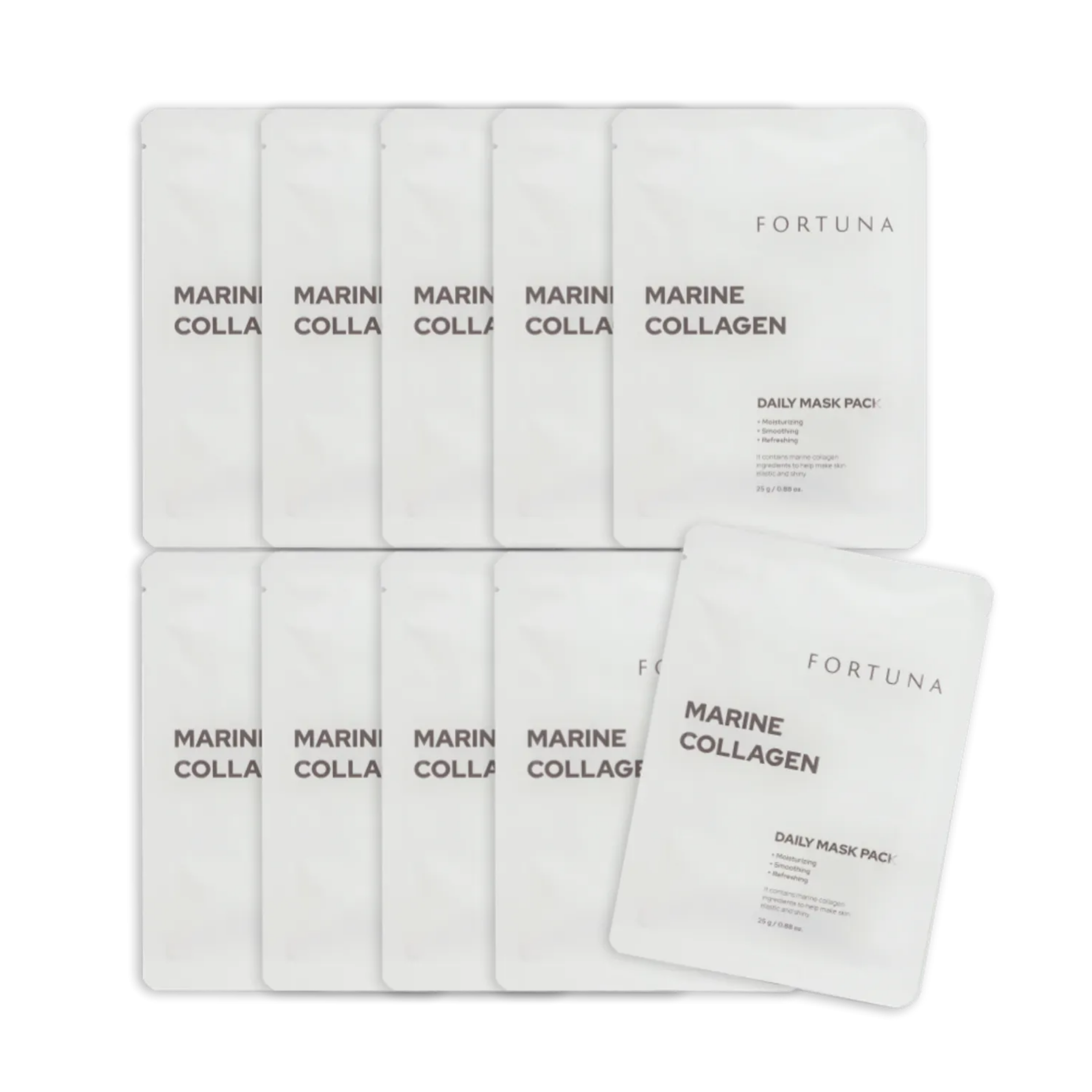 FORTUNA Daily Marine Collagen Mask Pack