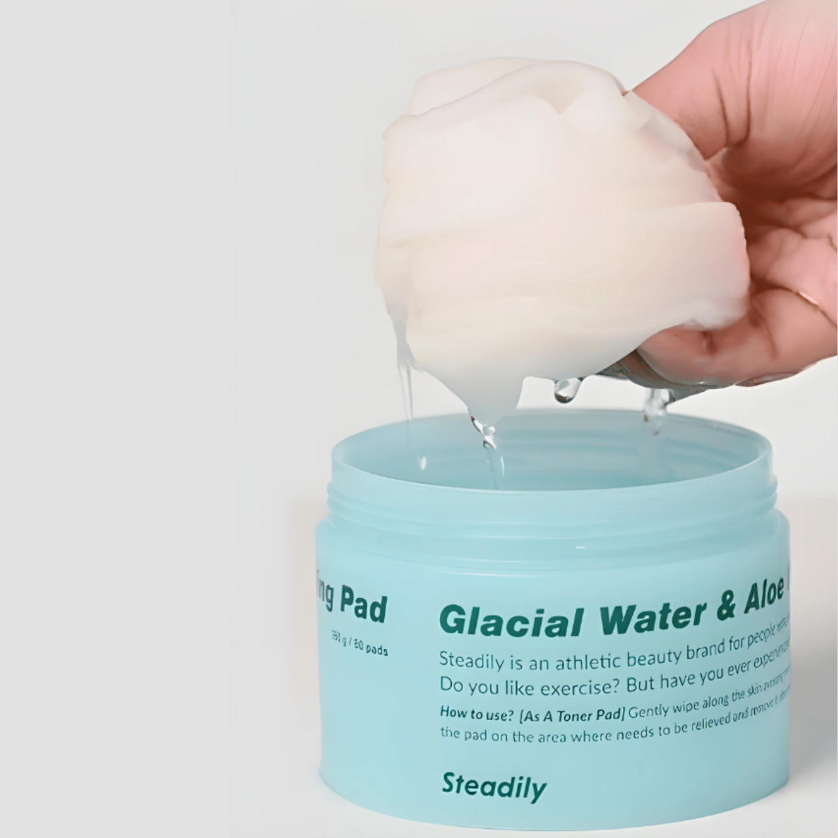 MUMCHIT Steadley Glacier Water Aloe Heat Pore Pads