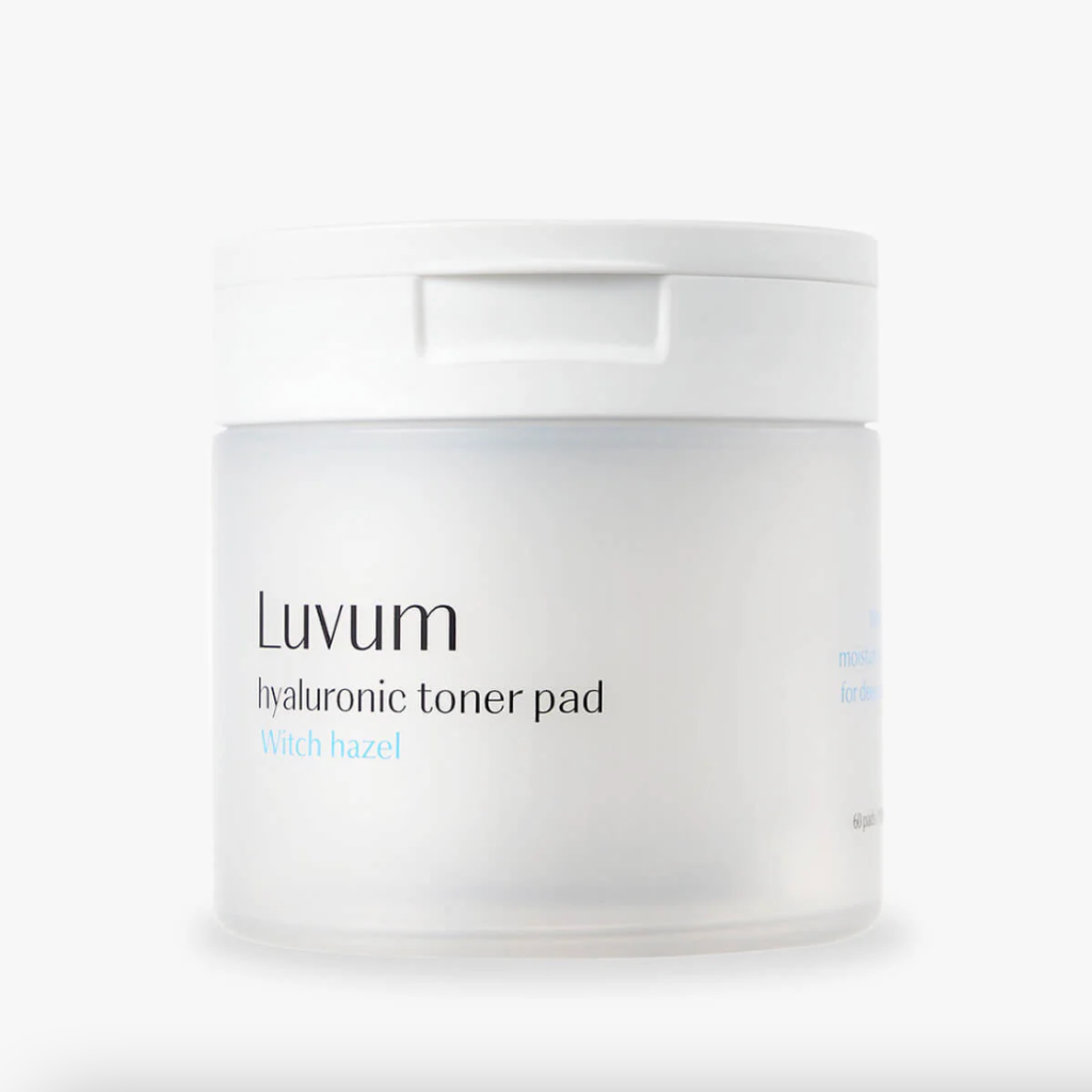 LUVUM Witch Hazel Hyaluronic Toner Pad