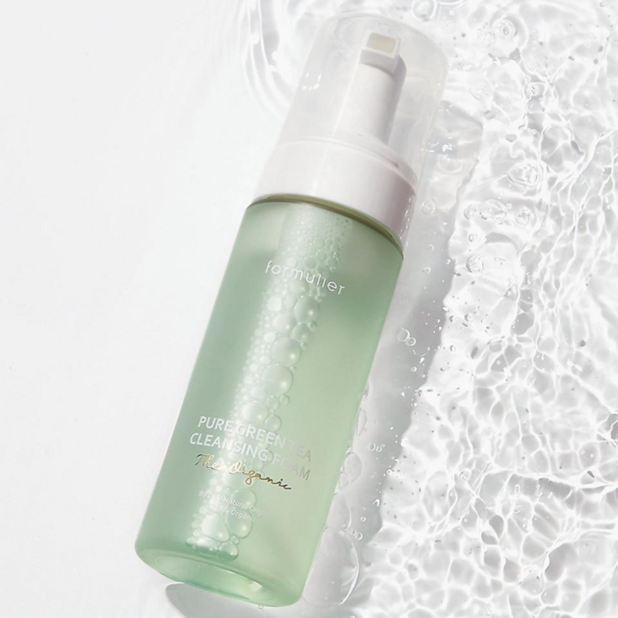 FORMULIER Organic Pure Green Tea Cleansing Foam