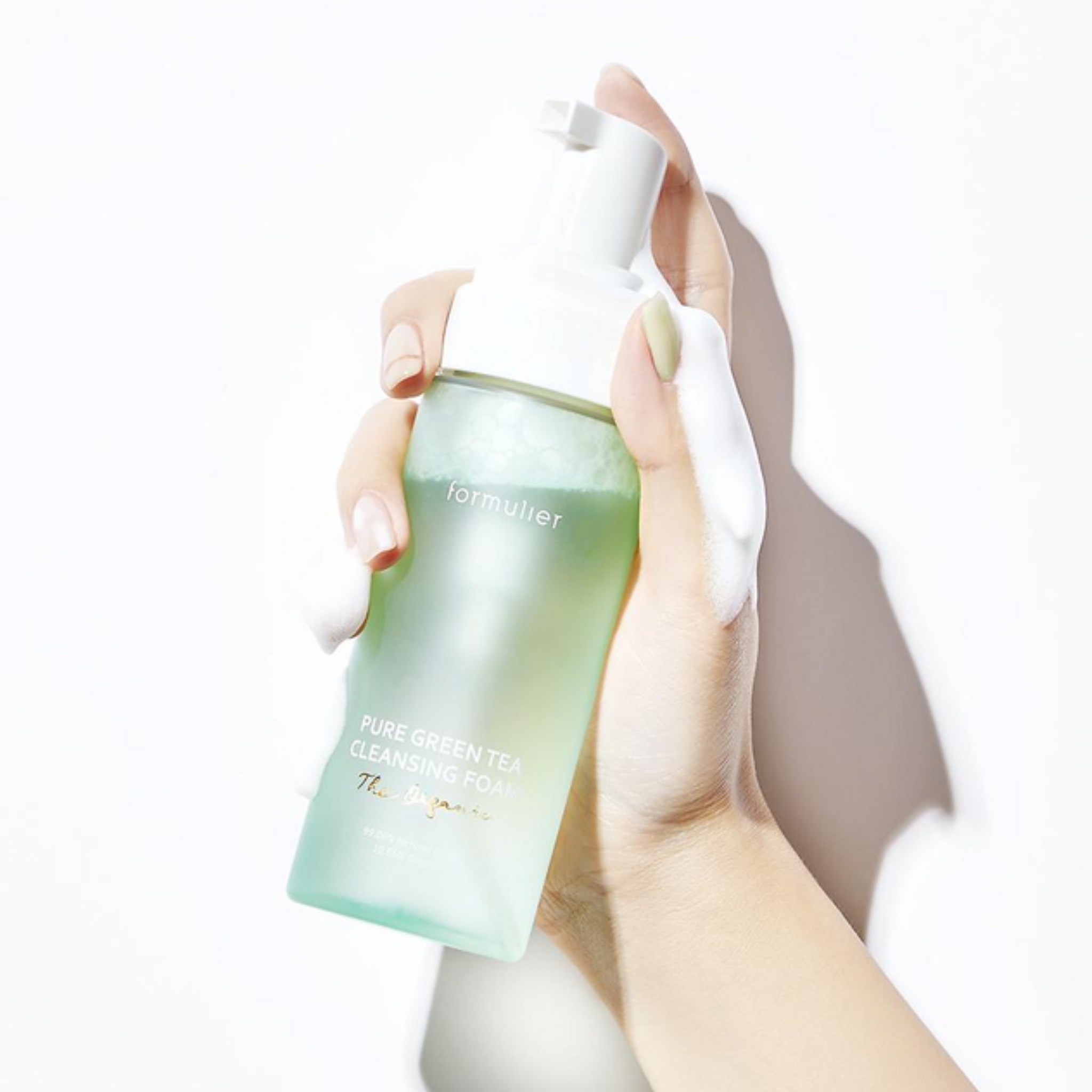 FORMULIER Organic Pure Green Tea Cleansing Foam