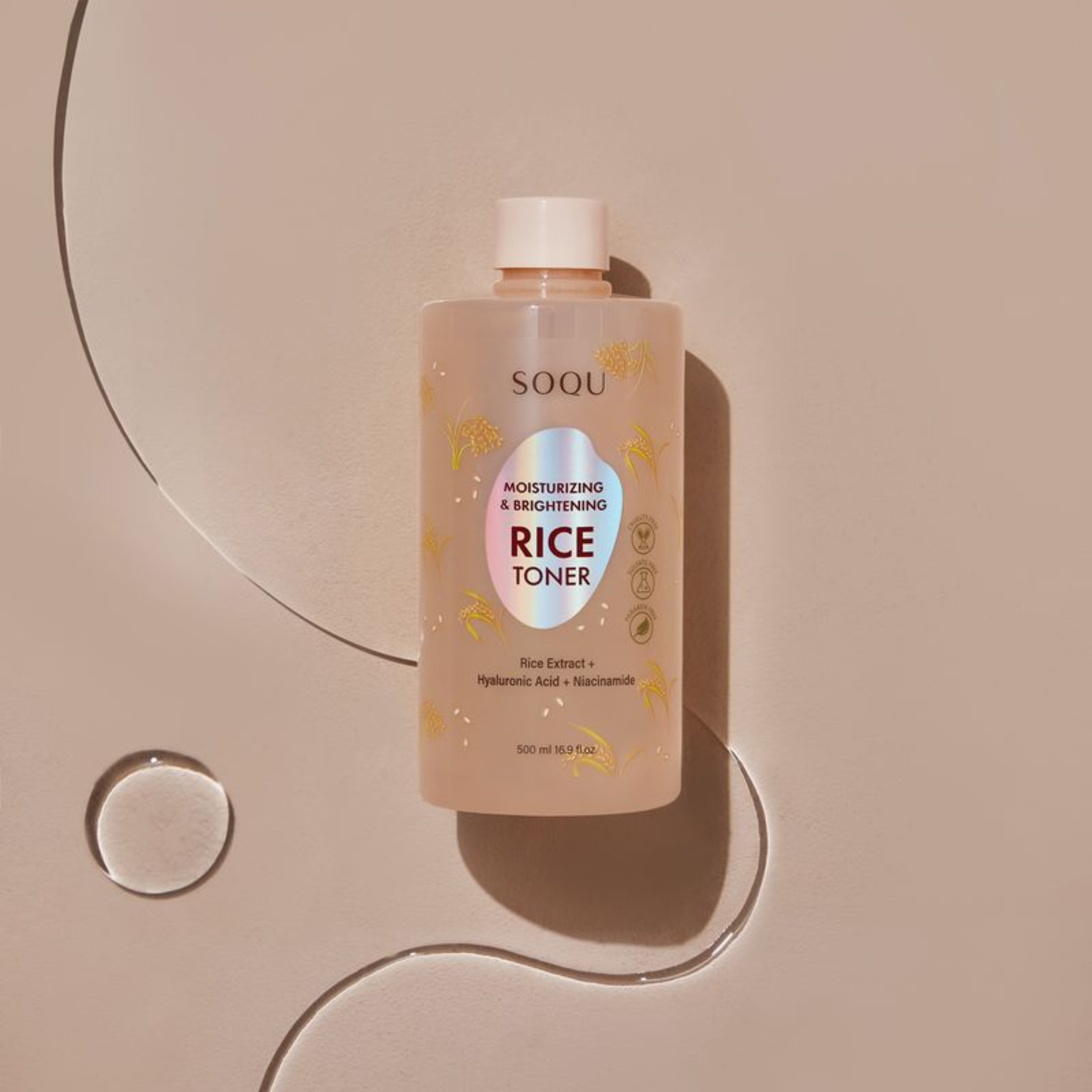 SOQU Moisturizing & Brightening Rice Toner