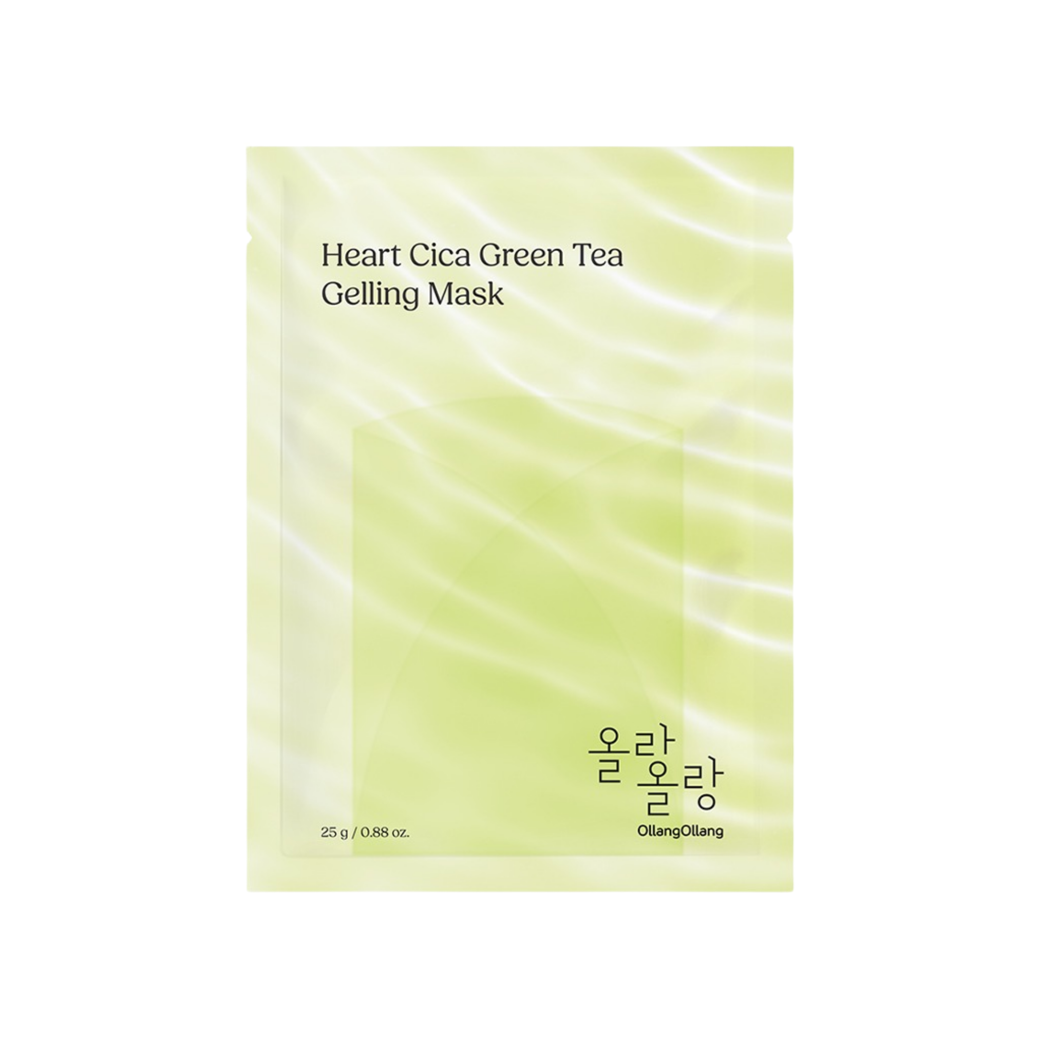OLLANG OLLANG Heart Cica Green Tea Gelling Mask
