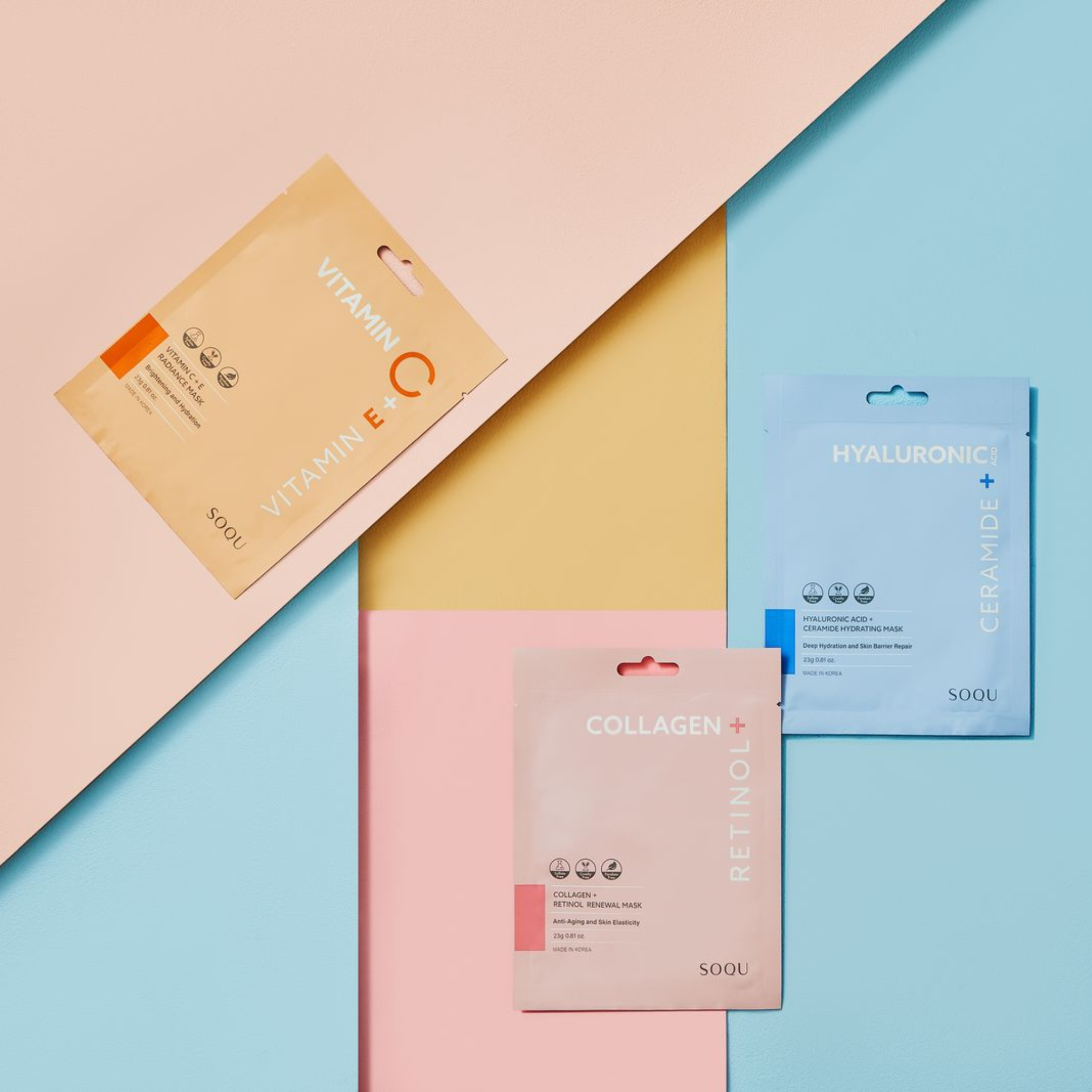 SOQU Radiance Renewal Mask Set