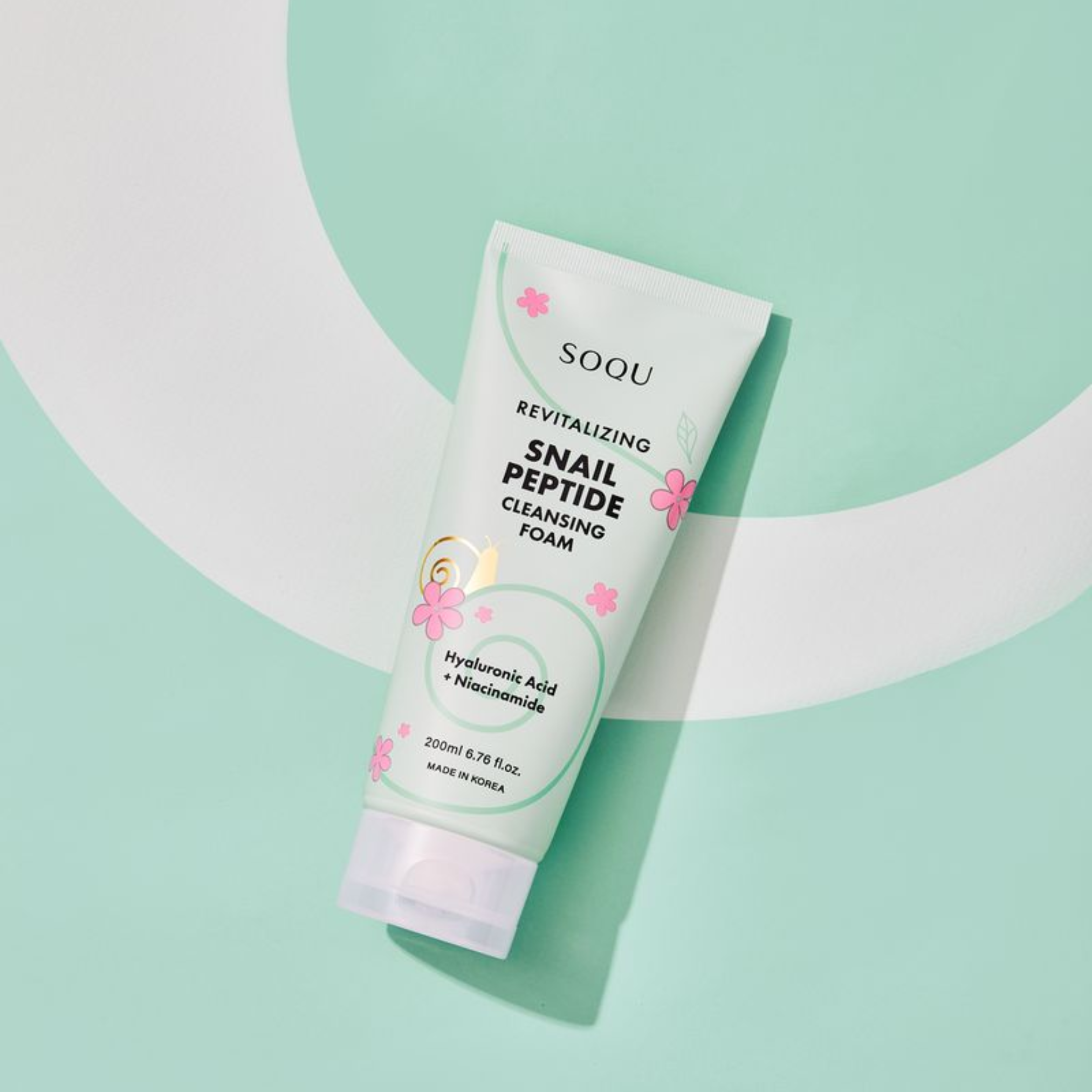 SOQU Revitalizing Snail Peptide Cleansing Foam
