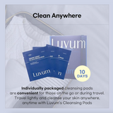 LUVUM Pore Deep Cleansing Pad – Travel Kit