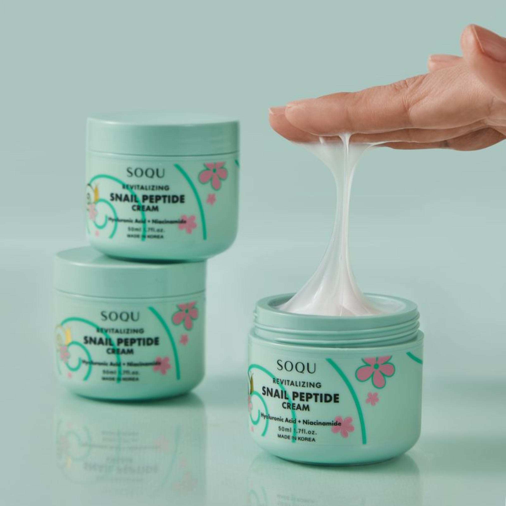 SOQU Revitalizing Snail Peptide Cream