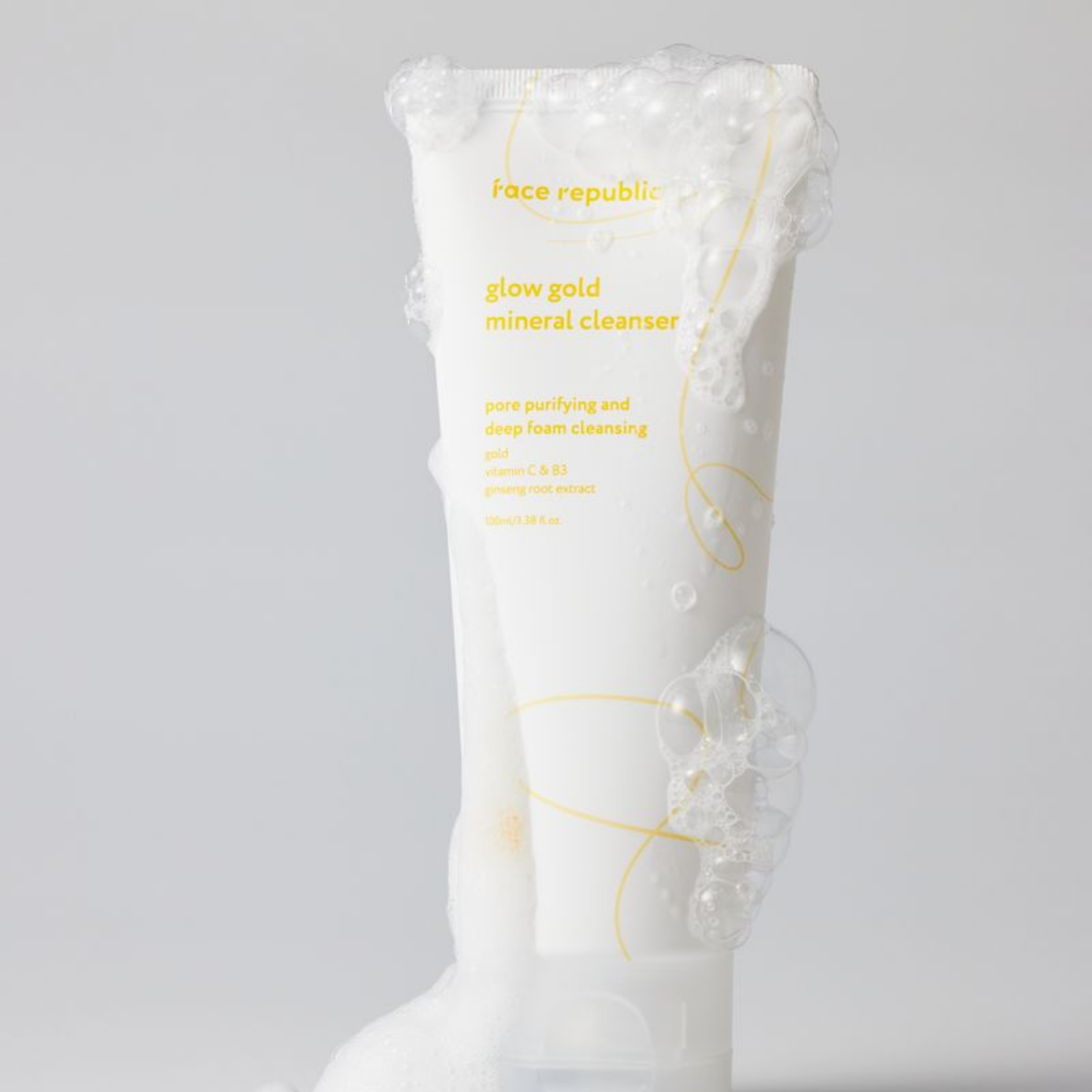 FACE REPUBLIC Glow Gold Mineral Cleanser