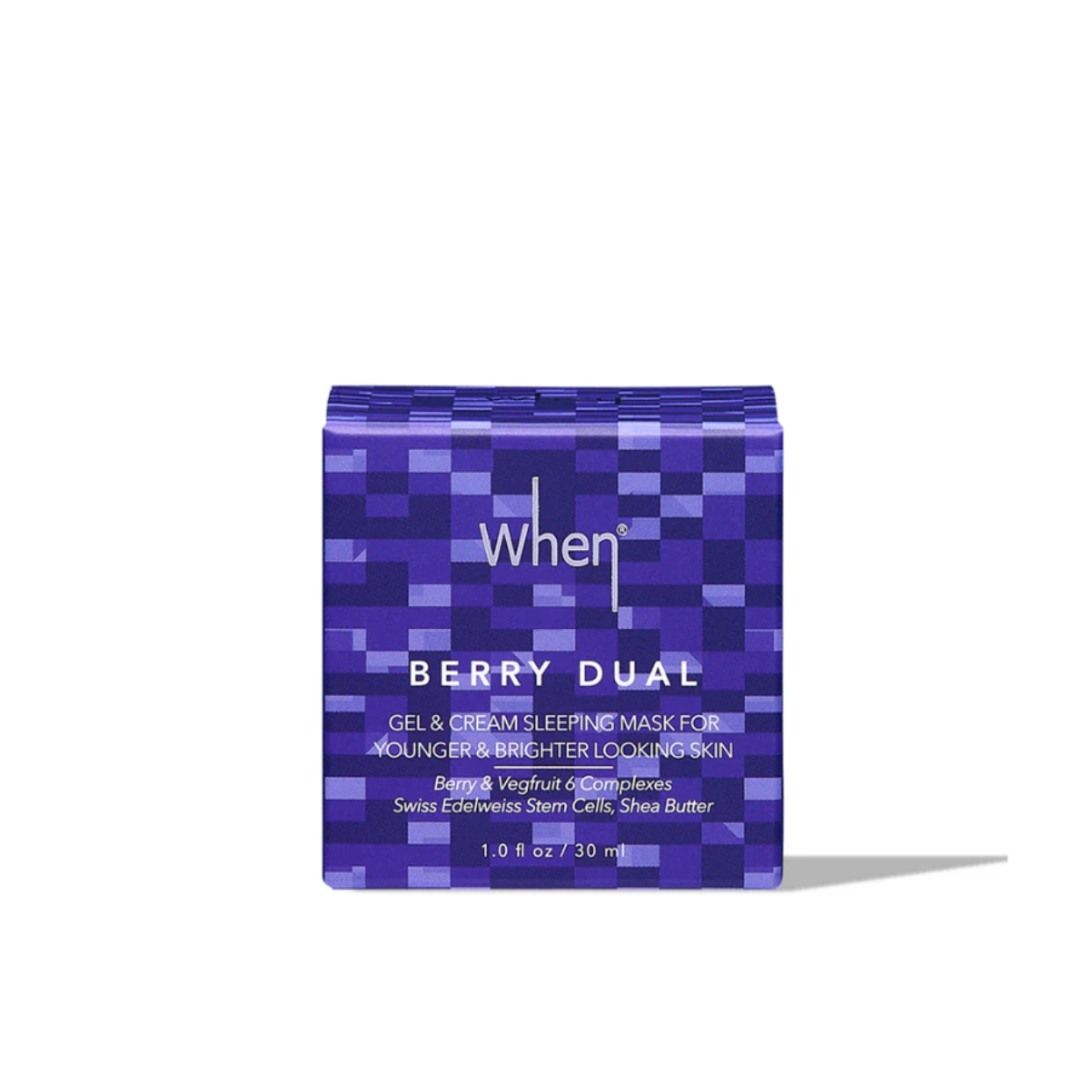WHEN Berry Dual Gel & Cream Anti-Aging Sleeping Mask