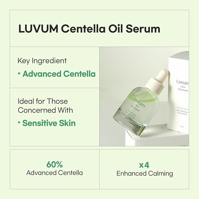 LUVUM Calming Repair Cica Oil Serum
