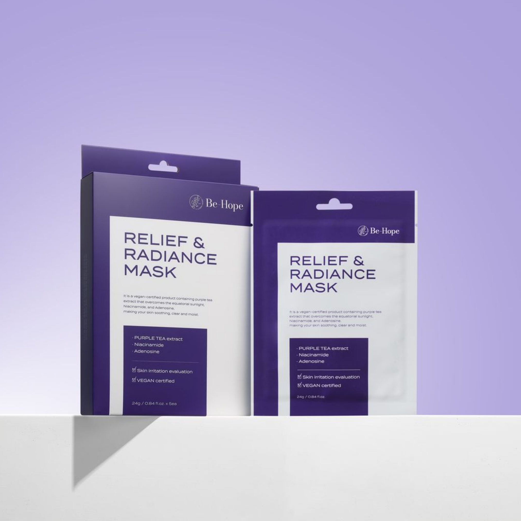 BE-HOPE Relief & Radiance Mask