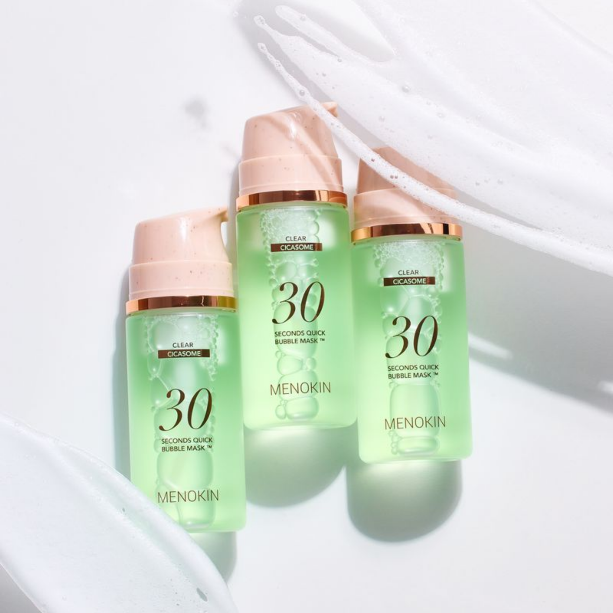 MENOKIN 30 Seconds Quick Bubble Mask - Clear