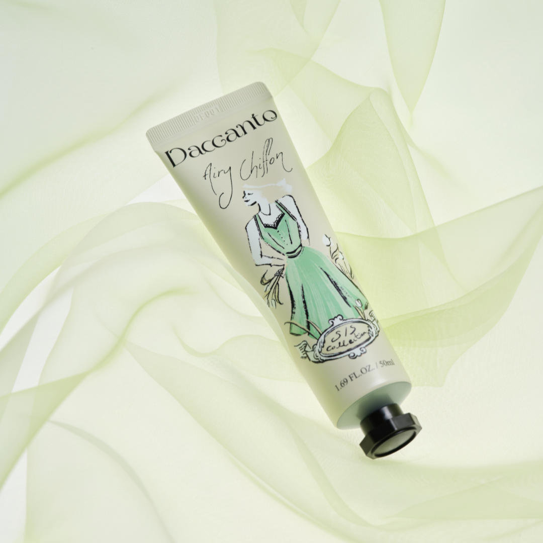 DACCANTO Airy Chiffon Texture Hand Cream – Moss Flower