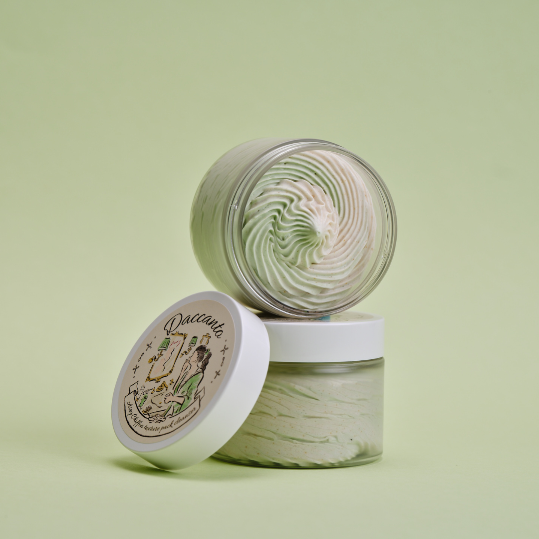 DACCANTO Airy Chiffon Texture Pact to Foam Dual Cleanser