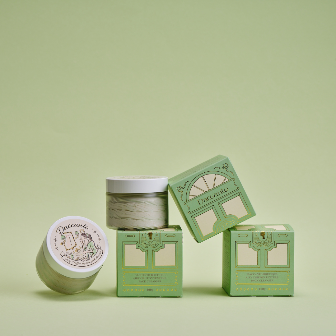 DACCANTO Airy Chiffon Texture Pact to Foam Dual Cleanser