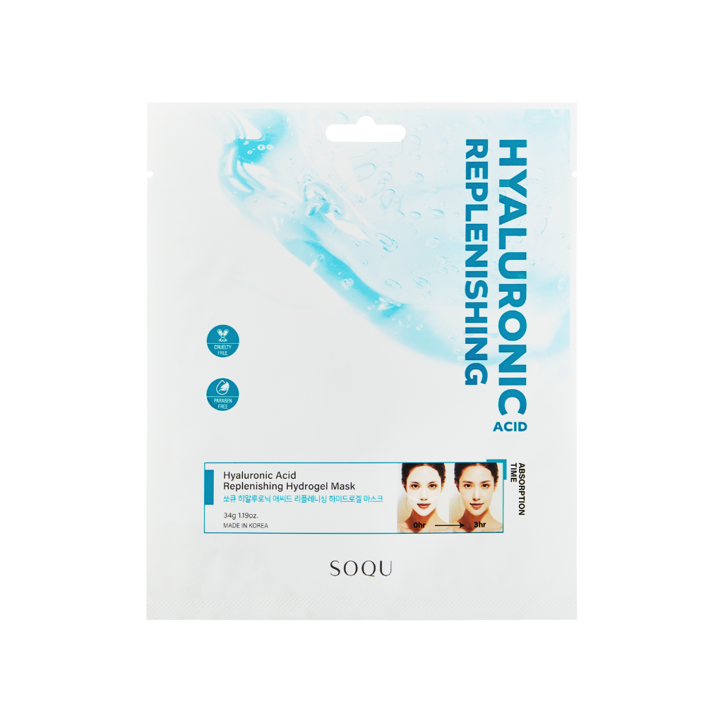 SOQU Radiance Boosting Hydrogel Mask Set