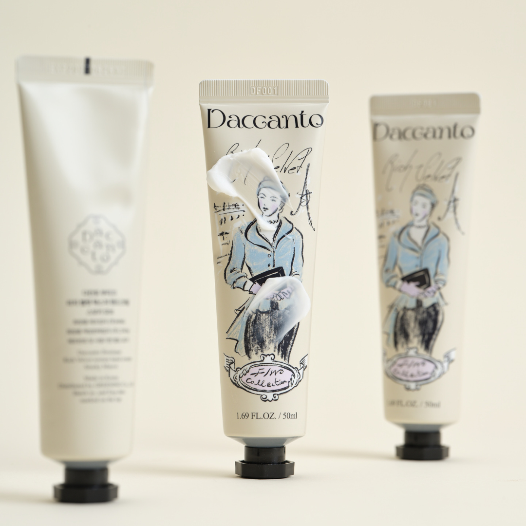 DACCANTO Rich Velvet Texture Hand Cream – Smoky Mauve