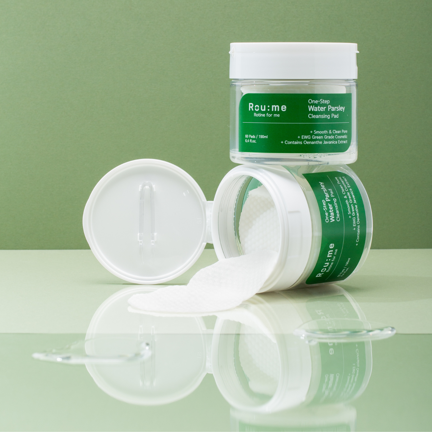ROU:ME Water Parsley Cleansing Pad