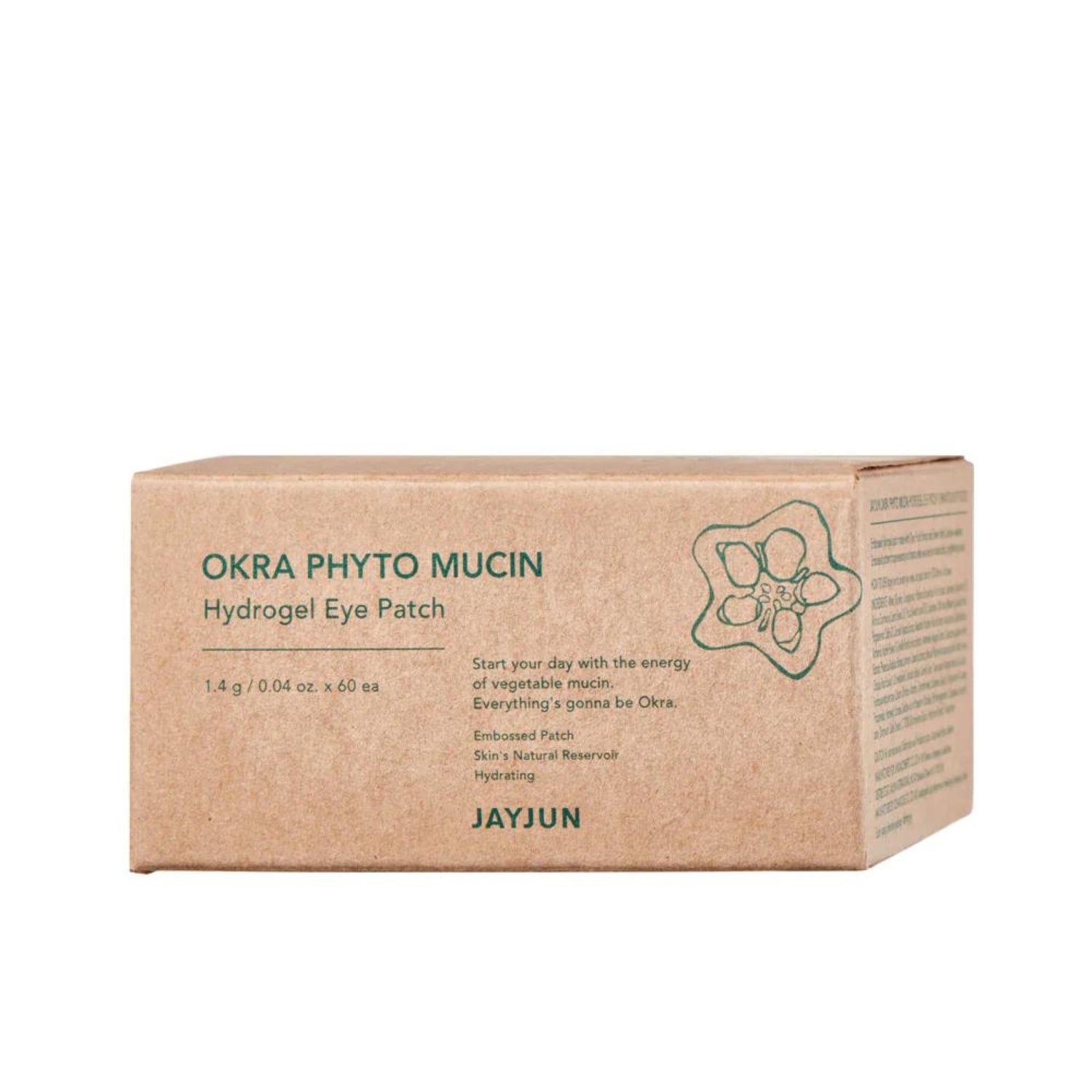 JAYJUN Okra Phyto Mucin Hydrogel Eye Patch