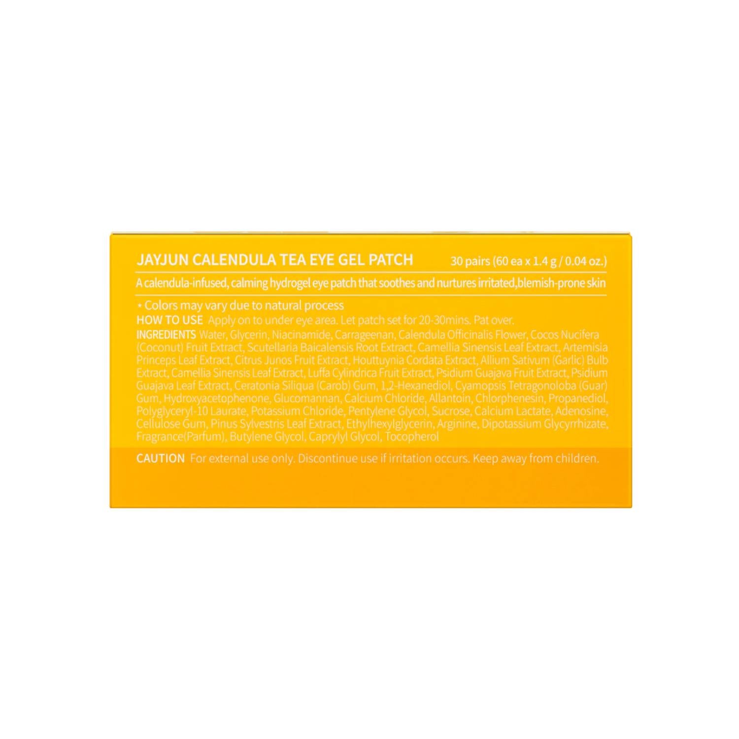 JAYJUN Calendula Tea Eye Gel Patch