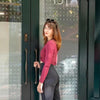 AIRIAL Front Twist Long Sleeve Top